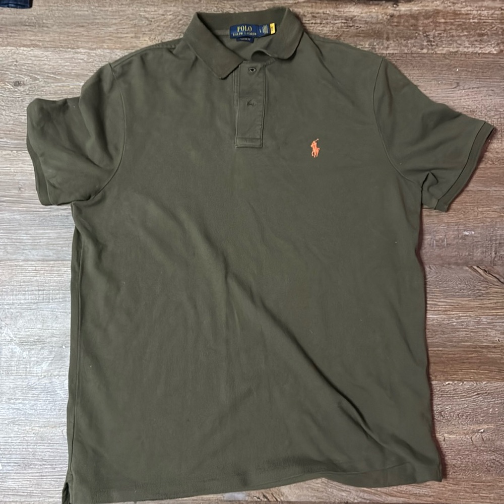 Polo by Ralph Lauren Olive Green Polo Shirt